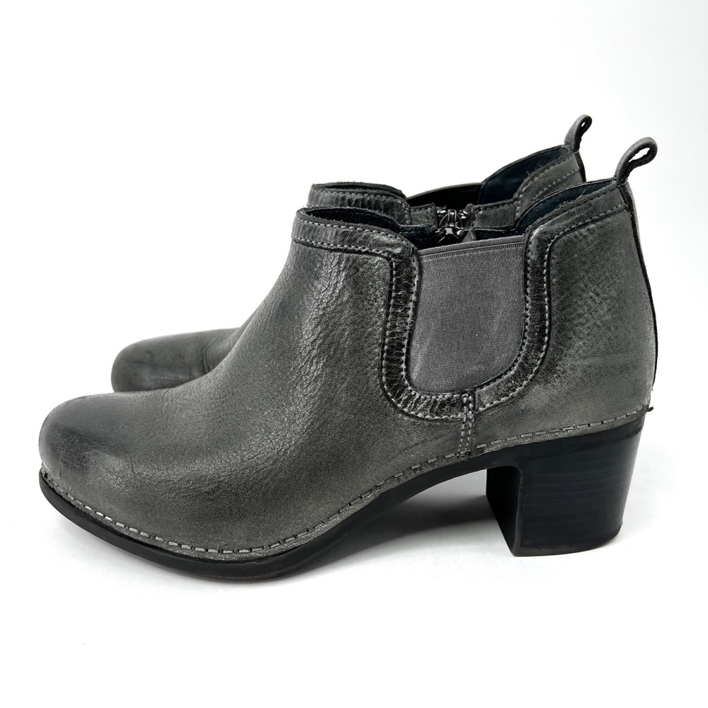 Dansko Harlene Booties Gray